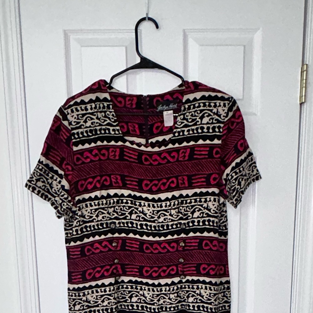 👗 VTG Jaclyn Hart dress Size Medium/Large Labeled-18